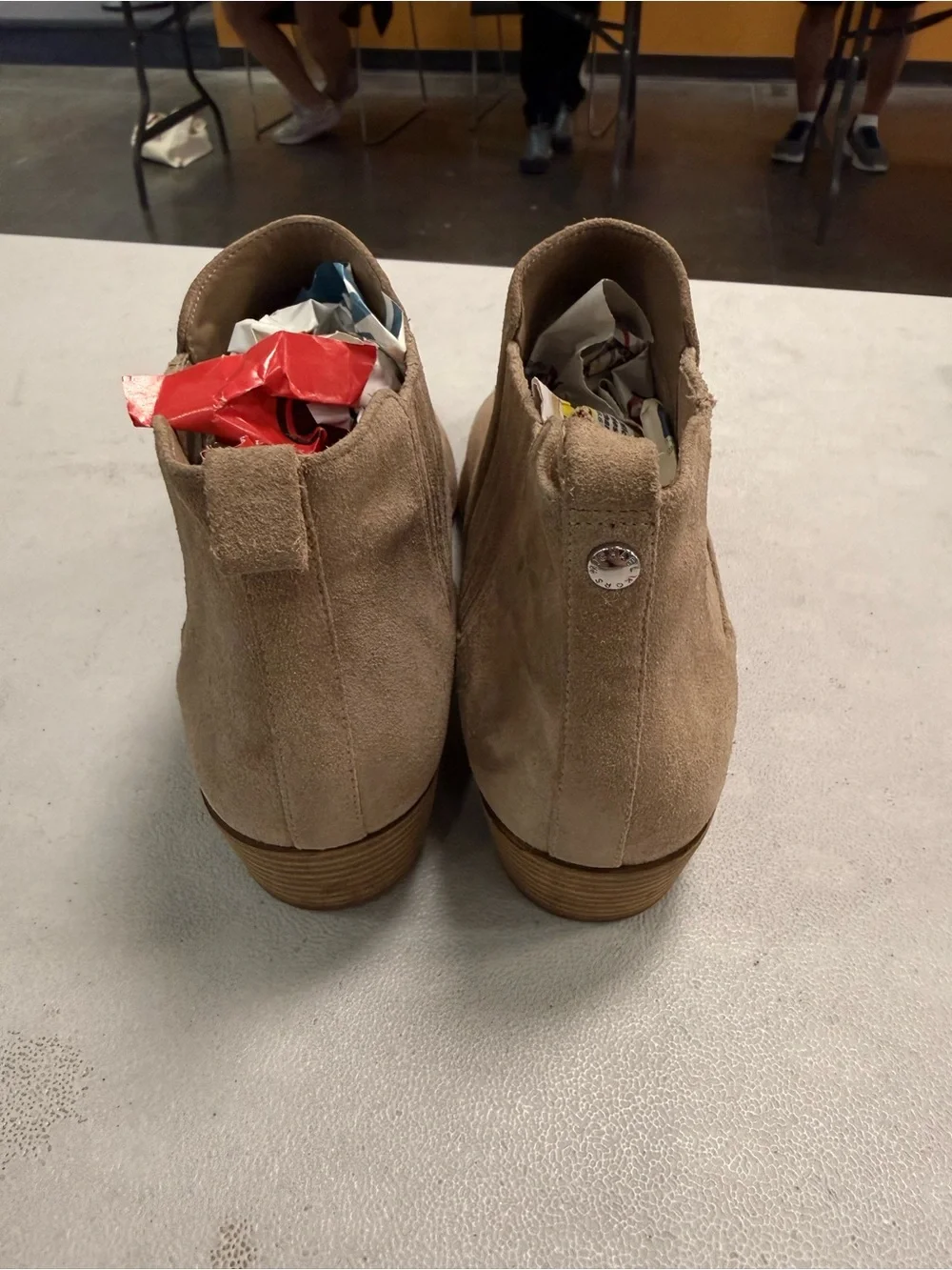 Michael Kors Men's Suede Chukka Boots in Taupe